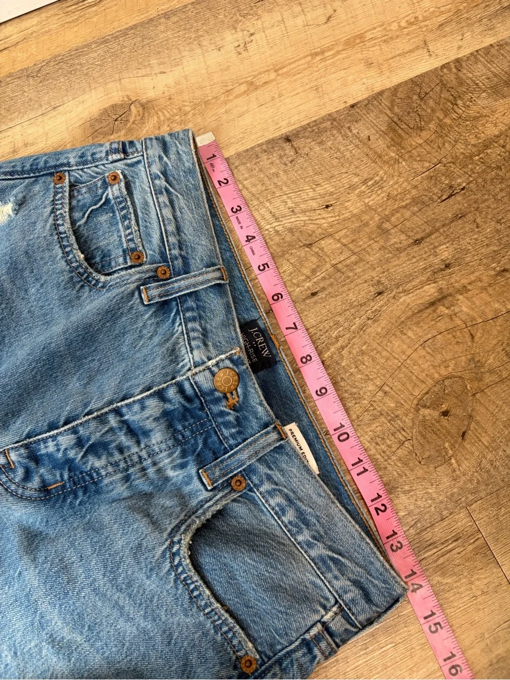 J. Crew Premium Edition High Rise Straight Leg Jeans Minimalist Closet Staples